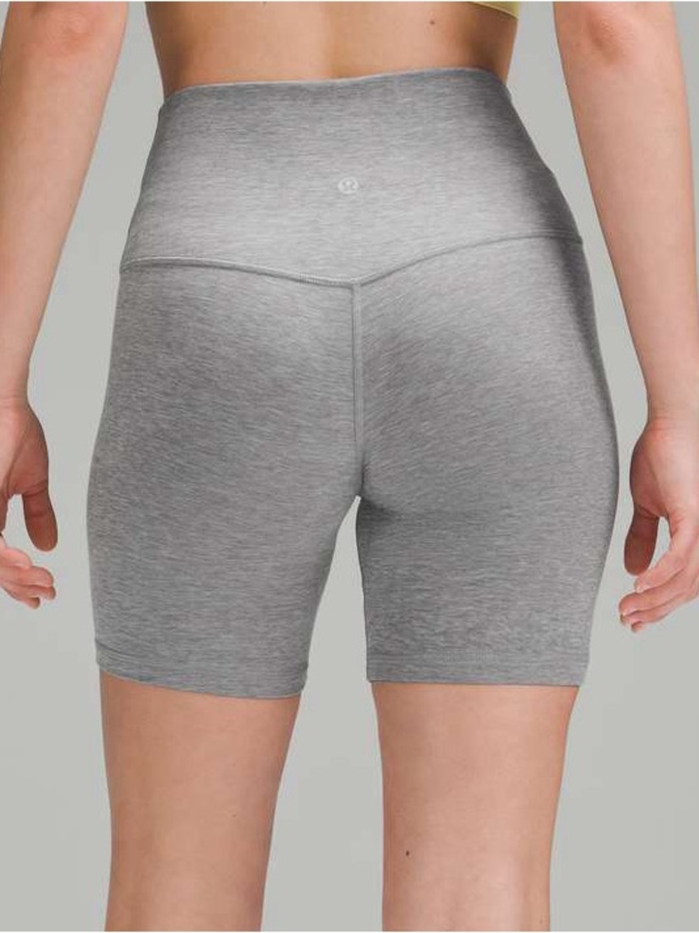 Lululemon Align High-Rise Short 6” Heathered Core Medium Grey Size 2 NWOT